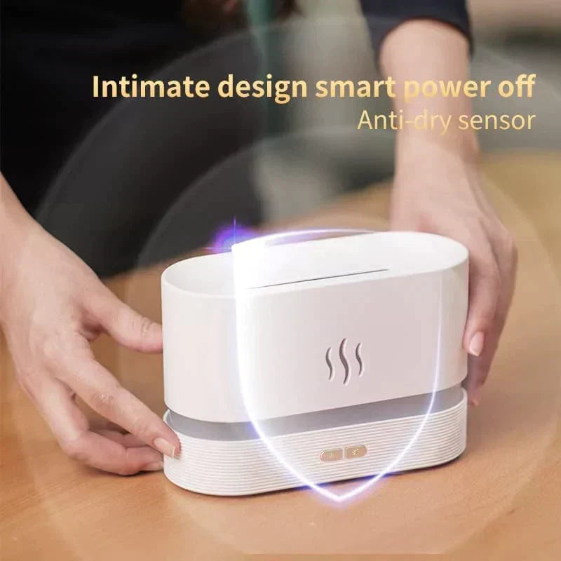 RGB Flame Humidifier and Aroma Diffuser