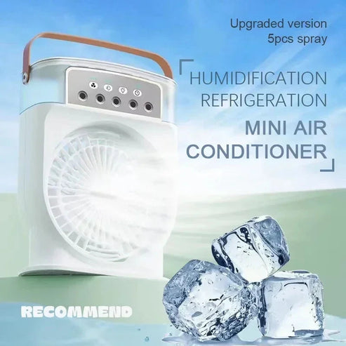 Cooling Fan With Ice