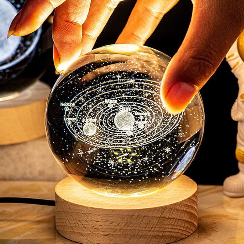 (🔥Hot Selling) 3D Planet Crystal Ball🪐