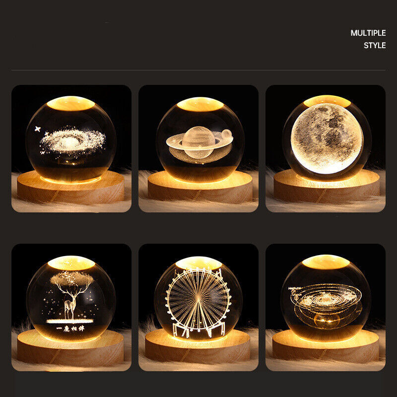 (🔥Hot Selling) 3D Planet Crystal Ball🪐