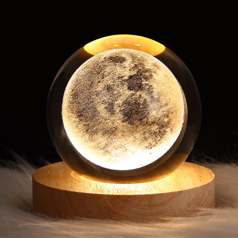 (🔥Hot Selling) 3D Planet Crystal Ball🪐
