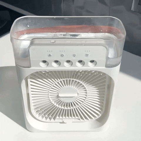 Cooling Fan With Ice